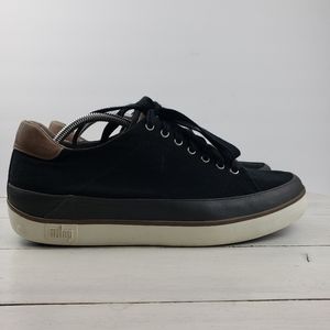 505git FITFLOP SUPERTONE M canvas lace-up sneakers 11